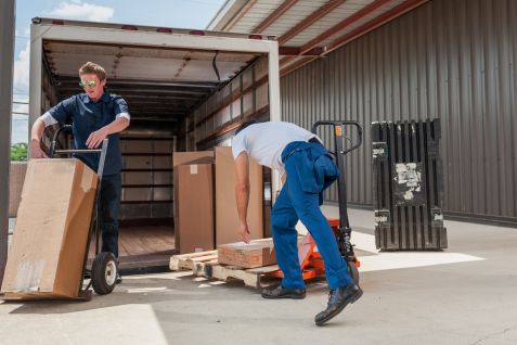 Serviços | transporte de cargas: Caminhão da Procoleta Transportes realizando transporte de cargas